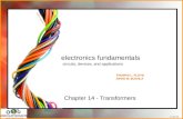 1 of 51 Chapter 14 - Transformers electronics fundamentals circuits, devices, and applications THOMAS L. FLOYD DAVID M. BUCHLA.