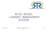 8/2/2015RapidRadio Solutions Pvt. Ltd.1 RFID BASED LIBRARY MANAGEMENT SYSTEM.