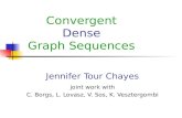 Convergent Dense Graph Sequences Jennifer Tour Chayes joint work with C. Borgs, L. Lovasz, V. Sos, K. Vesztergombi.