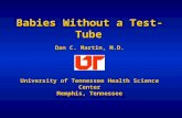 Babies Without a Test-Tube Dan C. Martin, M.D. University of Tennessee Health Science Center Memphis, Tennessee.