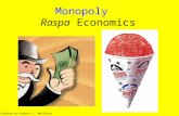 Monopoly Raspa Economics Created by Robert L. Martinez.