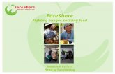 Jonathan Pelluet Head of Fundraising FareShare Fighting hunger, tackling food waste.