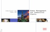ABB bv - 1 6-11-2001  Power Management for Industrial Plants. Industrial IT for Power EMS.