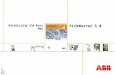 © Robotics - 1 - 06-06-01 PickMaster 5.0 Palletizing the Easy Way.