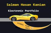 Electronic Portfolio Salman Hasan Kanian. Personal Stationary Business Card Envelope Letterhead.