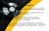 Lesson 15 Heat Exchangers DESCRIBE the difference in the temperature profiles for counter-flow and parallel flow heat exchangers. DESCRIBE the differences.