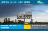 Clean Cities / 1 NORTHERN COLORADO CLEAN CITIES Natural Gas Vehicles Overview Maria DiBiase Eisemann Co-coordinator marianccc@Comcast.net October 21, 2014.