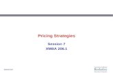1 Ganesh Iyer Pricing Strategies Session 7 XMBA 206.1.