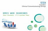 Noor Choudary, IT & Systems Team EMIS WEB SEARCHES.