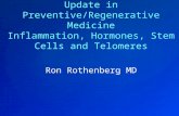 Update in Preventive/Regenerative Medicine Inflammation, Hormones, Stem Cells and Telomeres Ron Rothenberg MD.