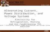 Alternating Current, Power Distribution, and Voltage Systems Electricity for Refrigeration, Heating and Air Conditioning 7th Edition Chapter 7 Alternating.