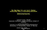 The Big Bang (for your buck) Theory: Establishing Value in Prescribing Medications Advanced Practice Nurse Council APN Pharmacologic Update 2014 Lawrence.