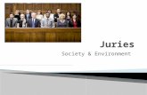 Society & Environment.  Most people between 18-69 may be summoned for jury service  They go to court and are held in a Jury assembly area.  15 people.