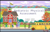 Pediatric Physical Assessment Summer 2010 Susan Beggs, RN MSN CPN.