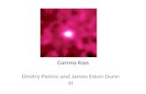 Gamma Rays Dmitry Petrov and James Eston Dunn III.