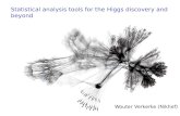Wouter Verkerke (Nikhef) Statistical analysis tools for the Higgs discovery and beyond.
