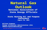 Natural Gas Outlook National Association of State Energy Officials State Heating Oil and Propane Conference August 30, 2004 William Trapmann Energy Information.