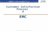 1 11 EMC RESTRICTED CONFIDENTIAL Customer Satisfaction Process @ EMC.