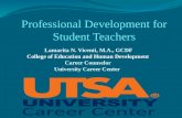 Lamarita N. Vicenti, M.A., GCDF College of Education and Human Development Career Counselor University Career Center.