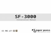 SF-3000 Installation Manual. 2 Back of SF-3000 3 CON400) USB connector - User can use USB memory stick after connect USB connector of key PCB. CON500)