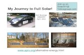 My Journey to Full Solar! Bob Bruninga WB4APR April 2011  Join us on SolarDIY@ Yahoogroups.com.