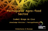 Portuguese Agro-food Sector Isabel Braga da Cruz (knowledge Division | PortugalFoods) Alimentaria & Horexpo Lisbon, 29 th March, 2011.