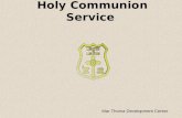 Holy Communion Service Mar Thoma Development Center.