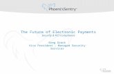 Security & PCI Compliance The Future of Electronic Payments Security & PCI Compliance Greg Grant Vice President – Managed Security Services.