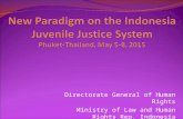 Directorate General of Human Rights Ministry of Law and Human Rights Rep. Indonesia.