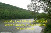 Cannonsville Reservoir (NY). Why Form Watershed Organizations to Protect Water Quality? Nutrients (nitrogen and phosphorus), sediment, herbicides, and.