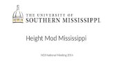 Height Mod Mississippi NGS National Meeting 2014.