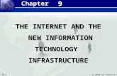 9.1 © 2003 by Prentice Hall 9 9 THE INTERNET AND THE NEW INFORMATION NEW INFORMATIONTECHNOLOGYINFRASTRUCTURE Chapter.