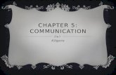 CHAPTER 5: COMMUNICATION Kilgore.  Action  Active  Barriers  Blaming  Body language  Checking out  Communication  Compromise WORD BANK  Learned.