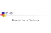 1 DNS Domain Name Systems. 2 Domain Name System DNS Overview DNS Zones Forward Reverse Fowarding DNS Delegation/Parenting Mail Exchangers.