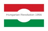 Hungarian Revolution 1956. Hungarian Uprising, 1956 A revolution and revolt against the Stalinist government of Hungary The government had imposed soviet.