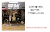 Designing games - introduction .