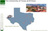 The University of Texas at El Paso .