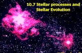 10.7 Stellar processes and Stellar Evolution William Scaruffi.
