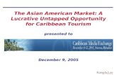 December 9, 2005 The Asian American Market: A Lucrative Untapped Opportunity for Caribbean Tourism presented to.