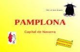 PAMPLONA Capital de Navarra Presentación Jeanine Carr Olé, el toro bravo.