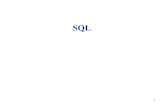 1 SQL. Motivation In principle, we can just use relational algebra to query the tables 2.