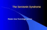 The Serotonin Syndrome Hunter Area Toxicology Service.
