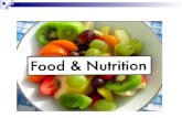 Why the knowledge of food & nutrition is important?