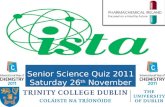 Senior Science Quiz 2011 Saturday 26 th November 1.