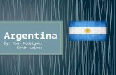 By: Rony Rodríguez Kevin Lainez. Argentina is a federal republic located in southeastern South America. Covering most of the Southern Cone, it is bordered.