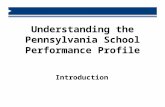 Understanding the Pennsylvania School Performance Profile Introduction.