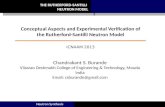 THE RUTHERFORD-SANTILLI NEUTRON MODEL Neutron Synthesis Conceptual Aspects and Experimental Verification of the Rutherford-Santilli Neutron Model ICNAAM.