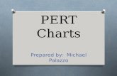 PERT Charts Prepared by: Michael Palazzo. What are PERT Charts? O PERT stands for Program Evaluation and Review Technique O To understand what a PERT.
