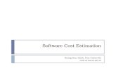 Software Cost Estimation Hoang Huu Hanh, Hue University hanh-at-hueuni.edu.vn.