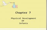 Chapter 7 Physical Development Of Infants. Section 1: Infant Growth and Development. Objectives: development follows. Explain the effects that heredity,